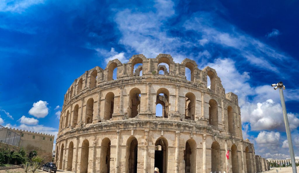 Colosseum in El Jem.